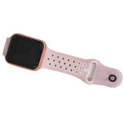 Смарт годинник Smart Watch F8 Рожевий ремінець