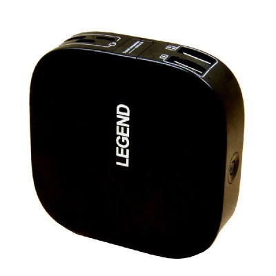 Портативний зарядний пристрій Power Bank Legend LD-4007 10000mAh Чорне