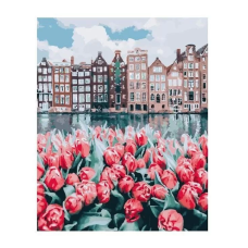 Картина за номерами "Тюльпани в Амстердамі" 40*50 см