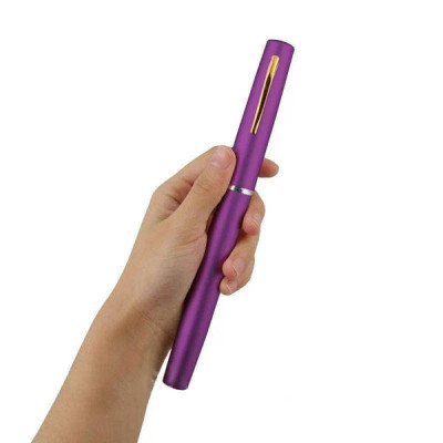 Складна міні вудка 97 см Fishing Rod In Pen Case Purple