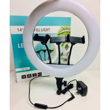 Кільцева лампа для селфі CXB-360 36 см 3 тримача Ring Fill Light