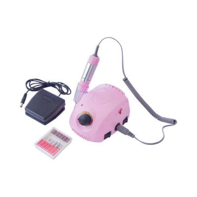 Фрезер Nail Drill DM-212 на 45000 оборотів Рожевий