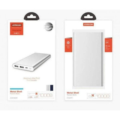 Зовнішній акумулятор Power bank JOYROOM D-M211 10000 mah Сірий