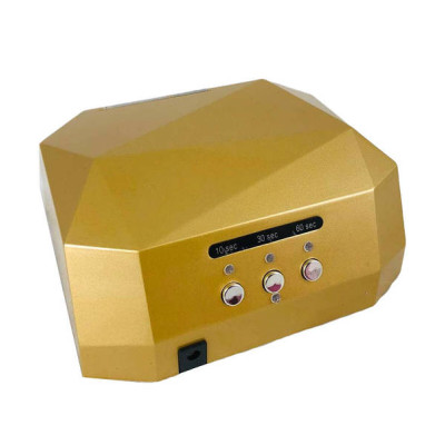 Лампа для манікюру Quick CCFL LED Nail Lamp кавова