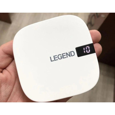 Портативний зарядний пристрій Power Bank Legend LD-4007 10000mAh Білий