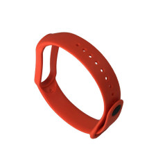 Ремінець силіконовий для Xiaomi Mi Band 5 №3 помаранчевий
