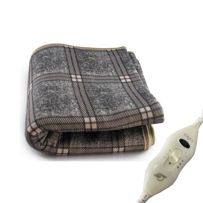Простирадло електричне Electric Blanket 150х170см (клітчасте, сіре)