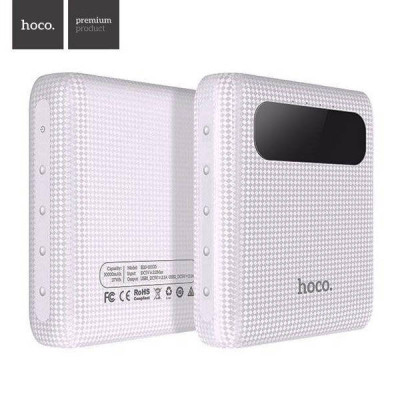 Павербанк Hoco - 10 000 mAh Mige B20 білий
