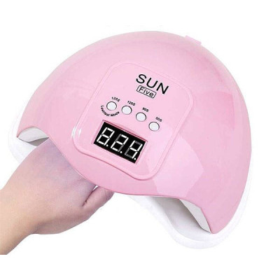 Сушарка для нігтів SUN 5 MINI NEW Рожева