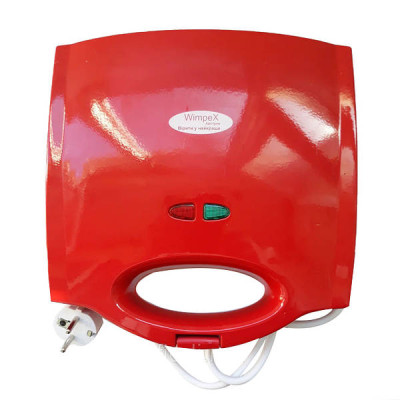 Сендвічниця Гриль Вафельниця 3 в 1 Wimpex WX - 1056, 750Вт, Червона