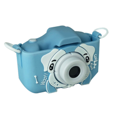 Дитячий фотоапарат у чохлі Smart Kids Собачка Блакитний