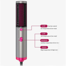 Фен-гребінець Hair Dryer And Styler Straightene XR-8802 2 в 1 800 Вт