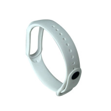 Ремінець силіконовий для Xiaomi Mi Band 3/4 №2 білий