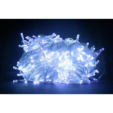 Xmas Нитка 200 LED БІЛИЙ (прозорий провід, 15 метрів)