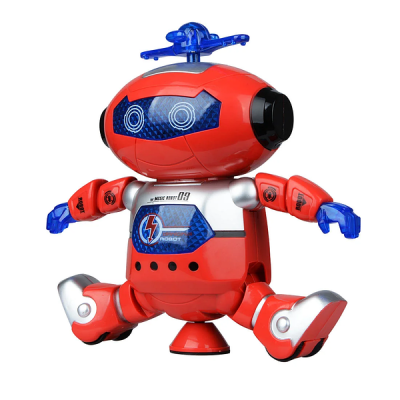 Танцювальний інтерактивний робот, що світиться Dancing Robot Червоний + Подарунок