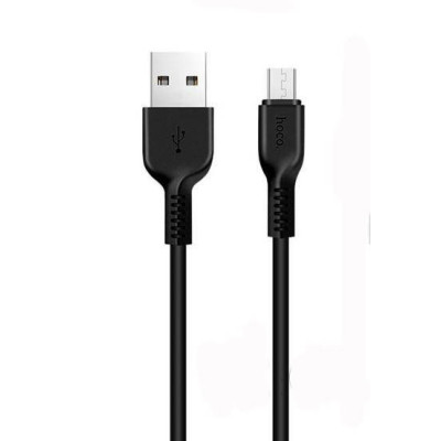 Кабель Hoco X20 microUSB 1м black
