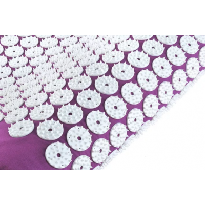 Акупунктурний масажний килимок Acupressure Mat or Bed of Nails Фіолетовий