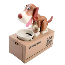 Собака скарбничка My Dog Piggy Bank коричнева