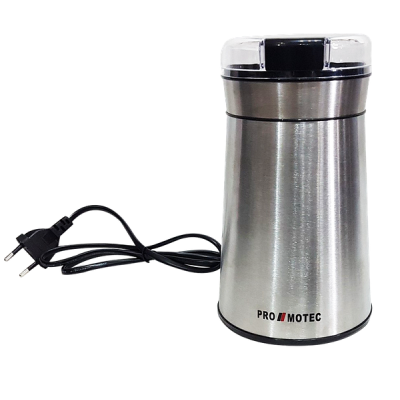 Кавомолка Promotec PM-599 подрібнювач 280W Сіра