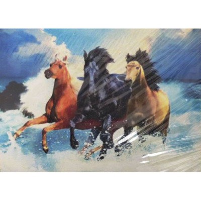 Алмазна мозаїка TC 3363 "Коні" 40*50 см у коробці