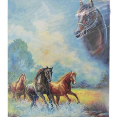 Алмазна мозаїка TC 3187 "Коні" 40*50 см у коробці