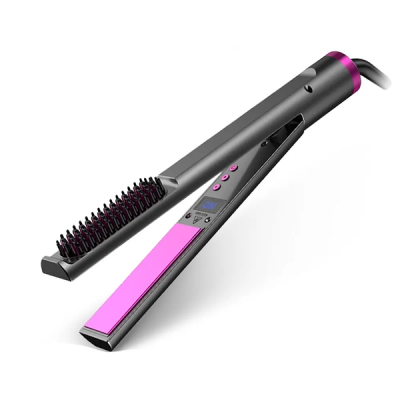 Випрямляч для волосся 3в1 Hair Straightener Рожевий