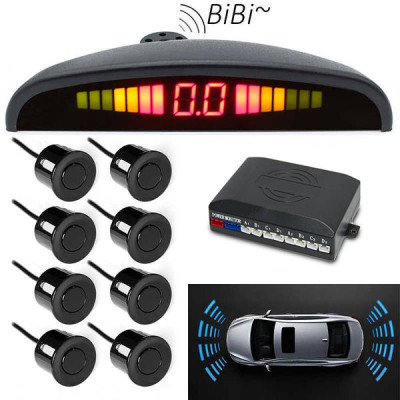 Паркувальний радар Car Parking Sensor System 8 датчиків