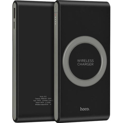 Портативна батарея Power Bank HOCO B32 8000mAh Чорна