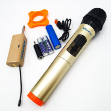 Бездротовий мікрофон Su-Kam SM-810A Золотистий