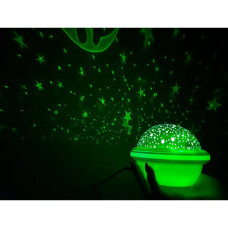 Проектор зоряного неба Star Master UFO - нічник НЛО Зелений
