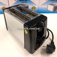 Тостер Domotec MS-3231 з піддоном для крихт 2 відділення 650 Вт 6 режимів