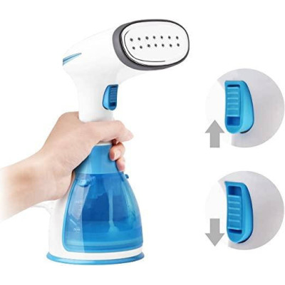 Вертикальний відпарювач для одягу Garment Steamer MW-801 блакитний