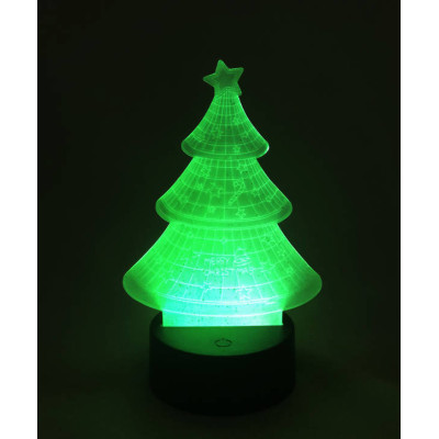 Світильник New Idea 3D Desk Lamp Ялинка