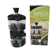 Карусель для спецій Spice Rotating Bottles JM-620 на 12 відсіків