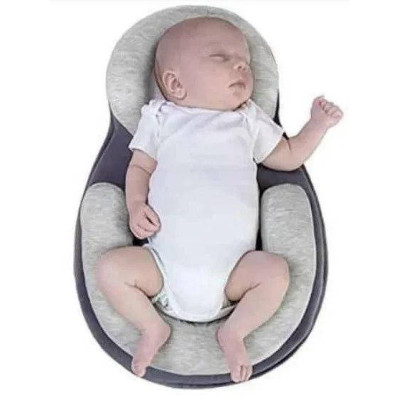 Подушка для новонароджених Baby Sleep Positioner Сіра