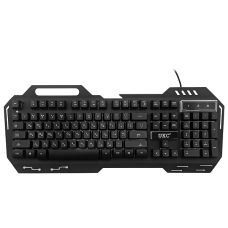 Клавіатура зі світлодіодним підсвічуванням Optmaster KEYBOARD GK 900 Чорна