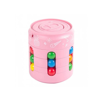 Головоломка антистрес Fidget Cans Cube Рожевий