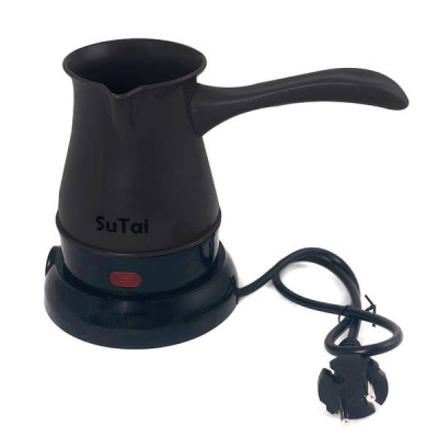 Кавоварка електрична турка SuTai 168 600W 0.5л Black