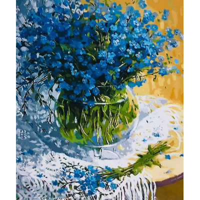 Картина за номерами KTI 119 " Лютики " 30*40см
