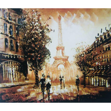 Картина за номерами RА 3293 "Осінній Париж" 40*50 см