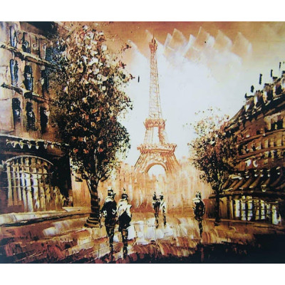 Картина за номерами RА 3293 "Осінній Париж" 40*50 см