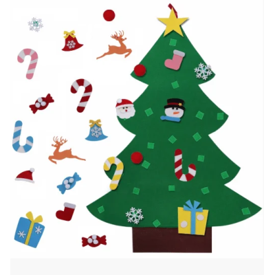 Дитяча ялинка з іграшками з фетру Chrismas Tree