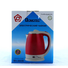 Електрочайник 1.8 літра Domotec MS 5023 Червоний