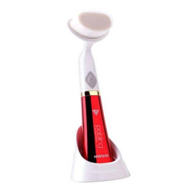 Ультразвукова щітка для вмивання та чищення обличчя Pobling face cleaner red