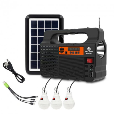 Портативна сонячна система Easy Power EP-0138 з FM-радіо