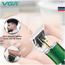 Професійний триммер для стрижки волосся та бороди VGR V-193 Зелений