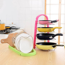 Стійка для сковорідок Prepare Frying Pan Rack Color №B52 рожева