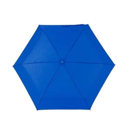 Універсальна парасолька складана з капсулою SUNROZ Pill Box Umbrella Синій