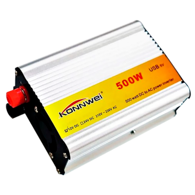 Інвертор автомобільний KONNWEI-500W 24V