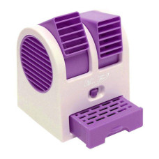 Настільний міні кондиціонер Conditioning Air Cooler USB фіолетовий